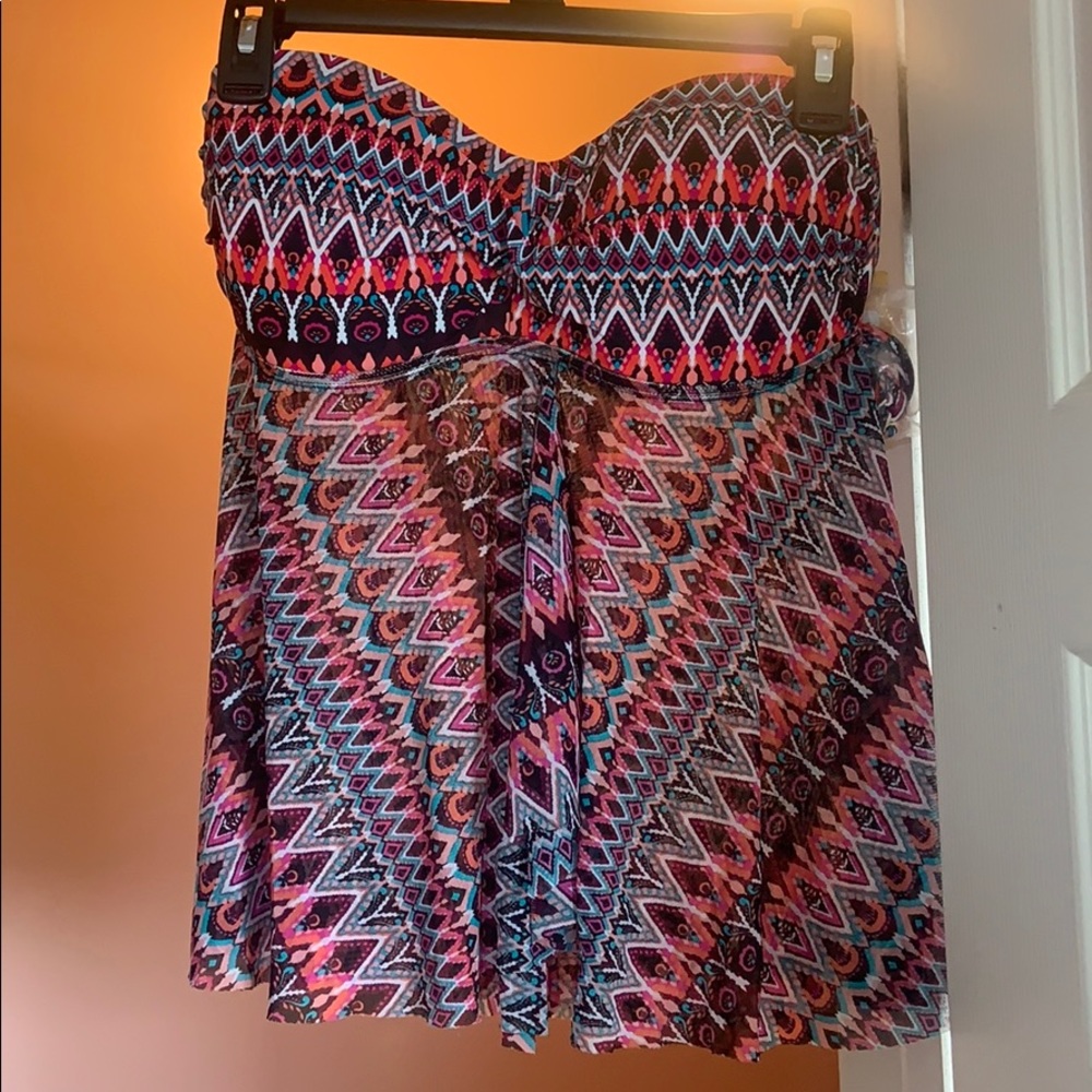Sheer Tankini Top